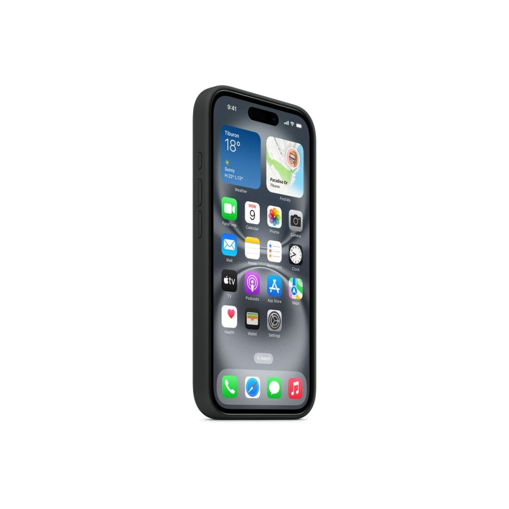 Калъф Apple iPhone 16 Silicone Case with MagSafe, Black