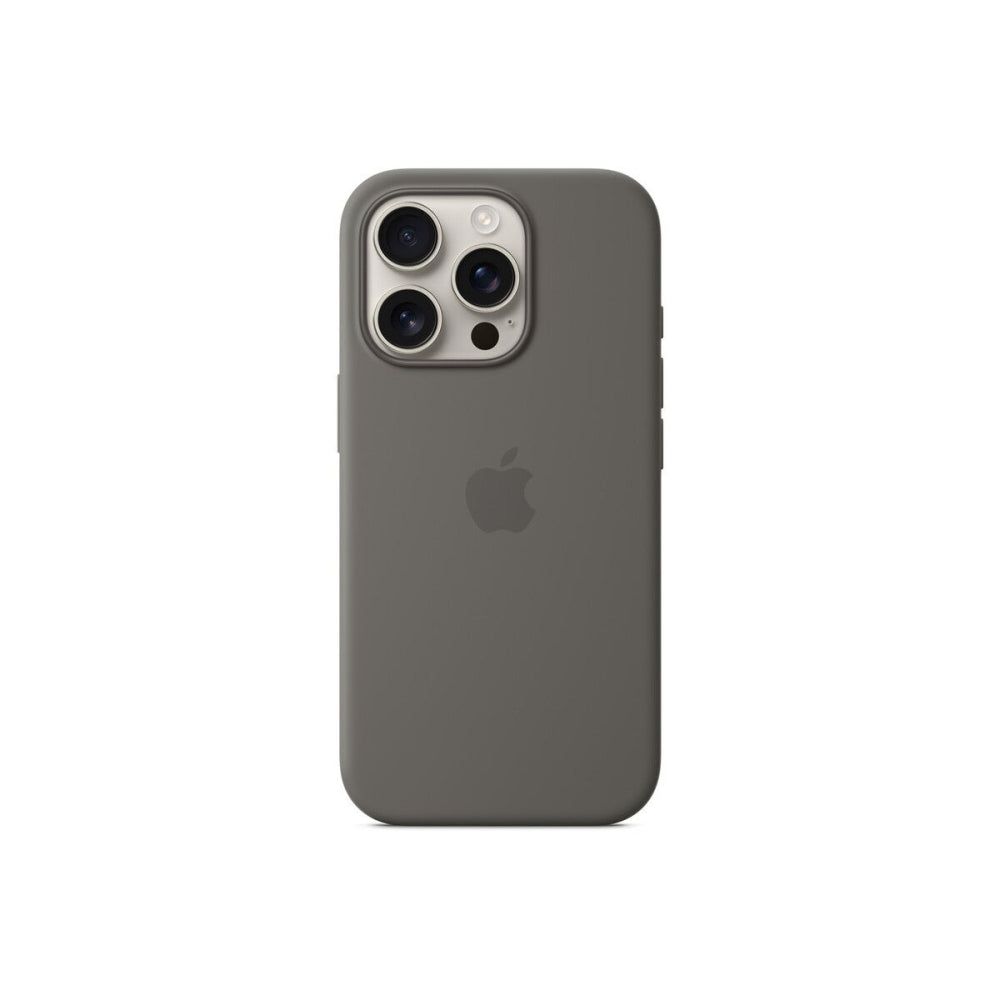 Калъф Apple iPhone 16 Pro Silicone Case with MagSafe, Stone Gray