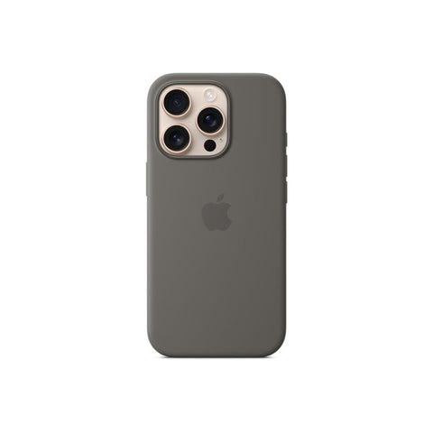 Калъф Apple iPhone 16 Pro Silicone Case with MagSafe, Stone Gray