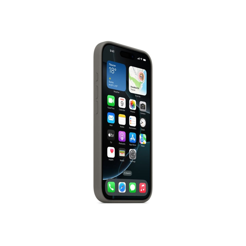 Калъф Apple iPhone 16 Pro Silicone Case with MagSafe, Stone Gray