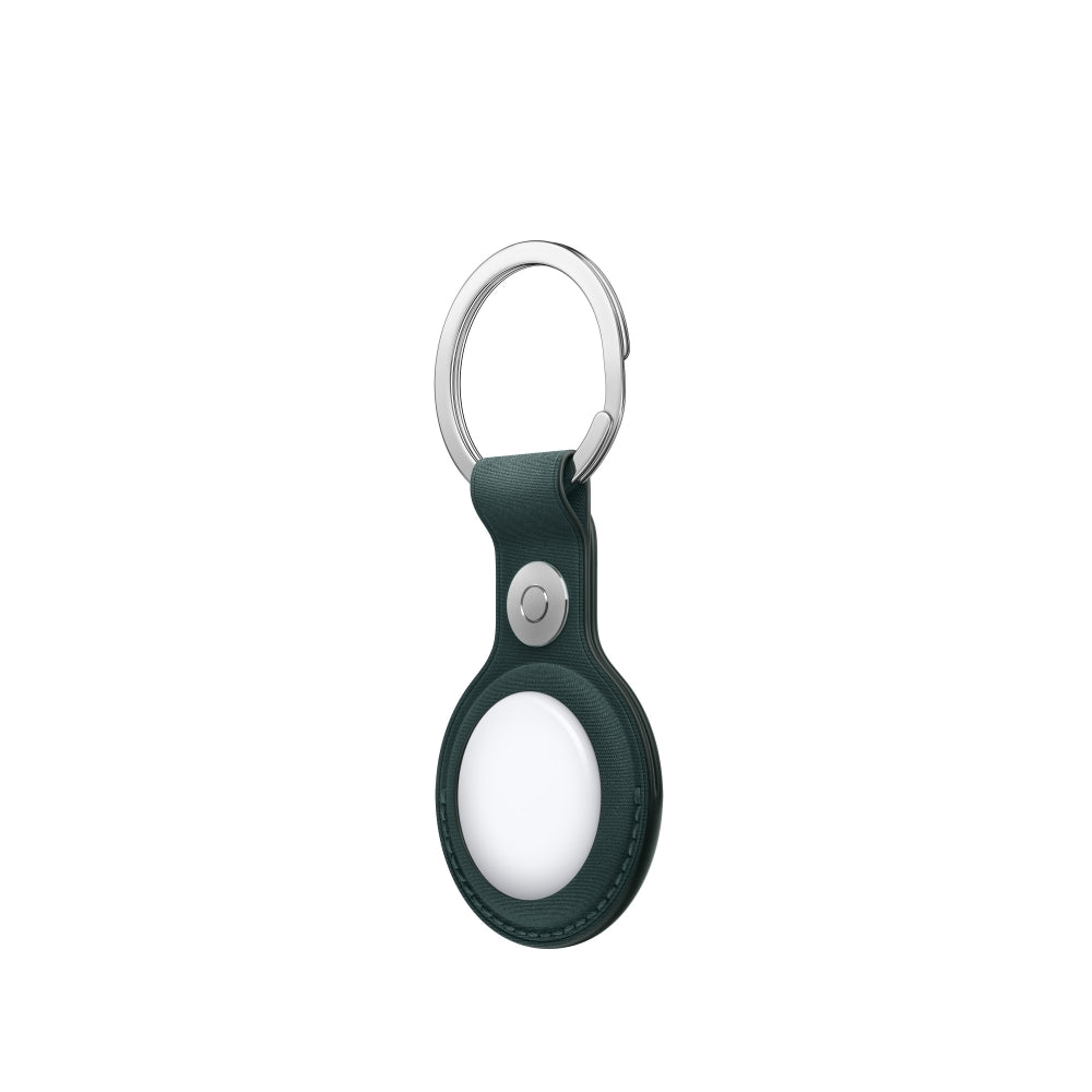 Проследяващо устройство Apple AirTag FineWoven Key Ring, Dark Green