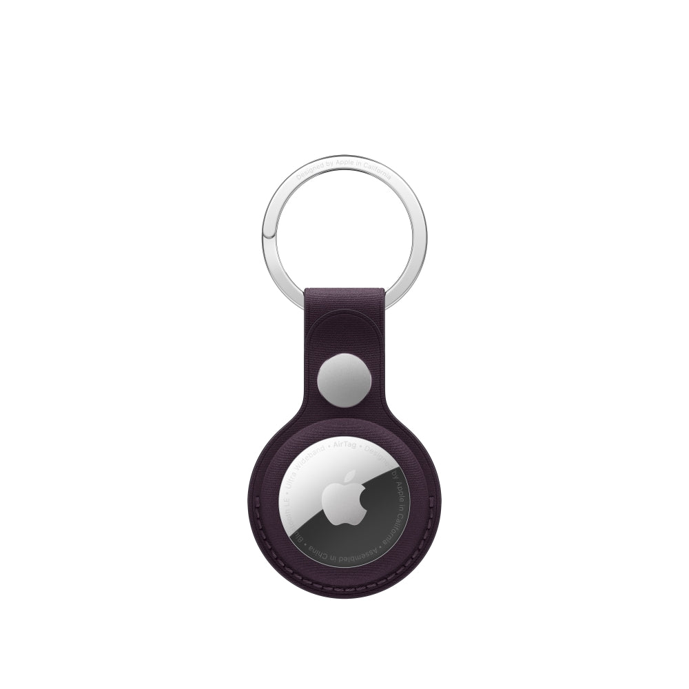 Проследяващо устройство Apple AirTag FineWoven Key Ring, Blackberry