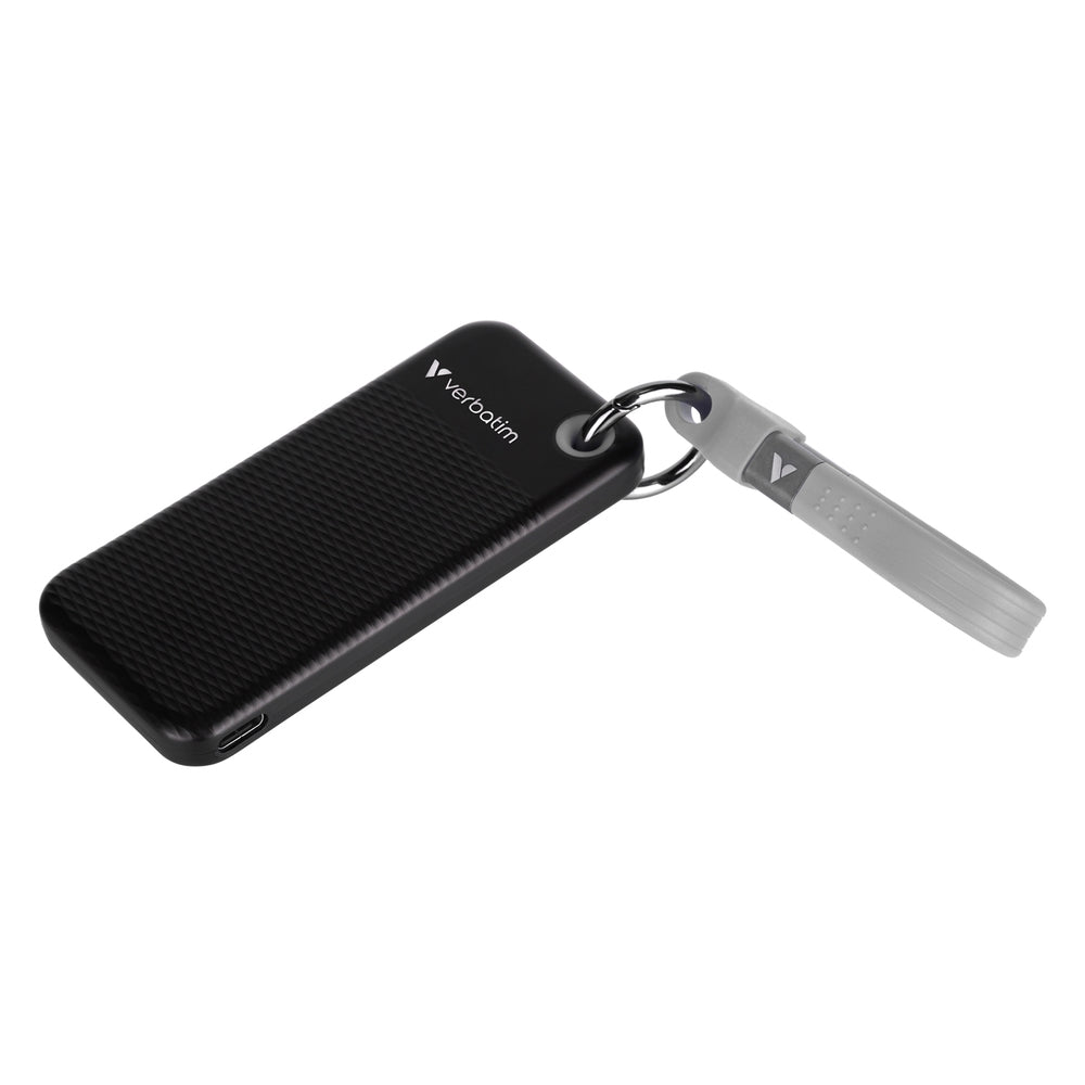 Твърд диск Verbatim Pocket SSD USB 3.2 Gen 2 2TB Black/Grey