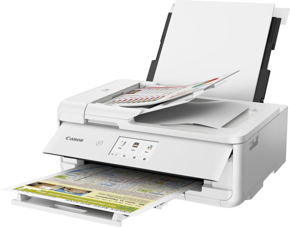 Мастилоструйно многофункционално устройство Canon PIXMA TS9551Ca All-In-One, White