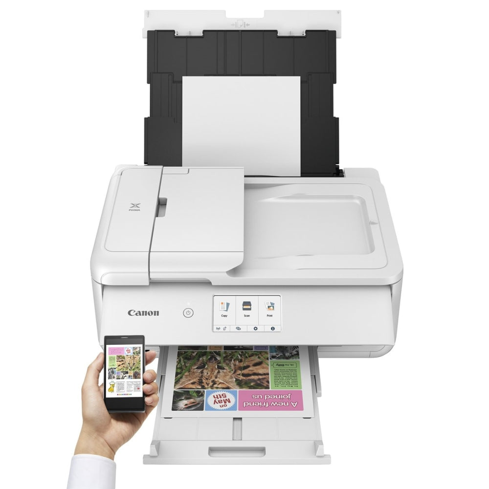 Мастилоструйно многофункционално устройство Canon PIXMA TS9551Ca All-In-One, White