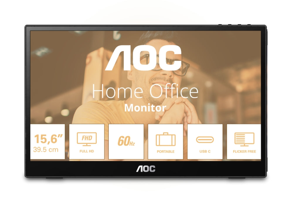Монитор AOC 16T3EA, 15.6" IPS WLED