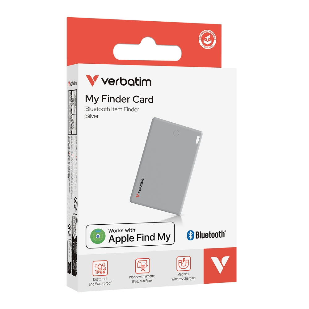 Проследяващо устройство Verbatim MYFCR-01S My Finder Card Bluetooth Item Finder 1 pack