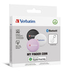 Проследяващо устройство Verbatim MYFC-03BWP My Finder Coin Bluetooth Item Finder 3 pack
