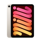 Таблет Apple iPad mini (A17 Pro) Cellular 256GB, Starlight