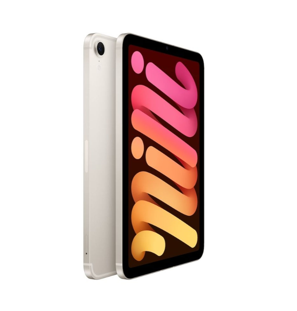 Таблет Apple iPad mini (A17 Pro) Cellular 256GB, Starlight