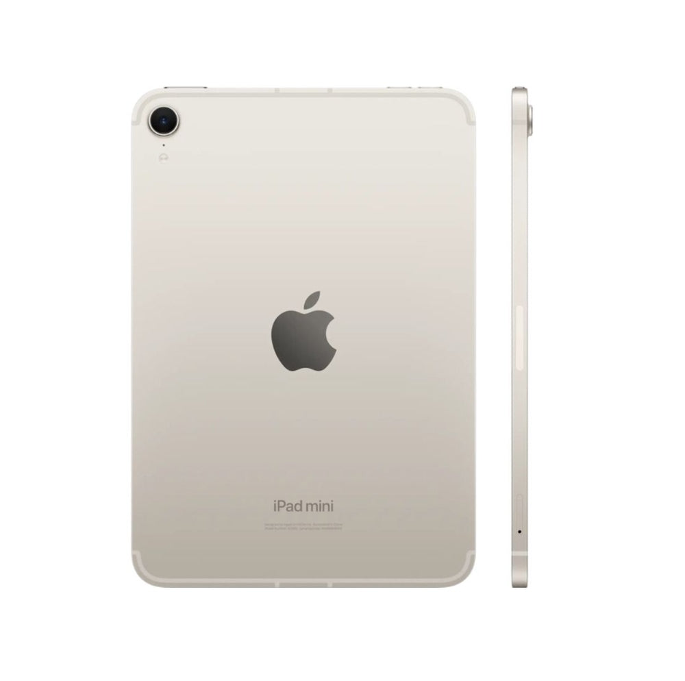Таблет Apple iPad mini (A17 Pro) Cellular 256GB, Starlight