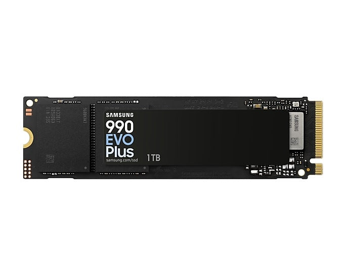 Твърд диск Samsung SSD 990 EVO Plus 1TB PCIe 4.0 NVMe 2.0 M.2 V-NAND 3-bit MLC