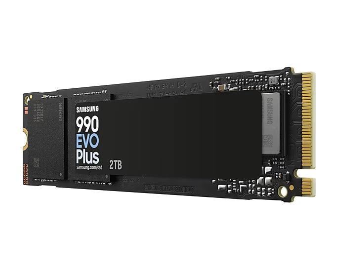 Твърд диск Samsung SSD 990 EVO Plus 2TB PCIe 4.0 NVMe 2.0 M.2 V-NAND 3-bit MLC