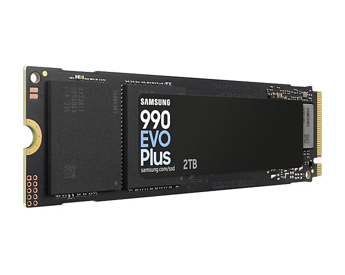 Твърд диск Samsung SSD 990 EVO Plus 2TB PCIe 4.0 NVMe 2.0 M.2 V-NAND 3-bit MLC