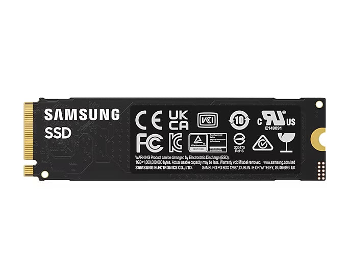 Твърд диск Samsung SSD 990 EVO Plus 2TB PCIe 4.0 NVMe 2.0 M.2 V-NAND 3-bit MLC