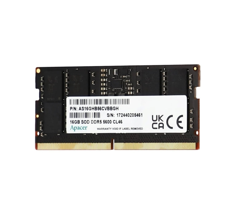 Памет Apacer 16GB Notebook Memory, DDR5 SODIMM 5600Hz
