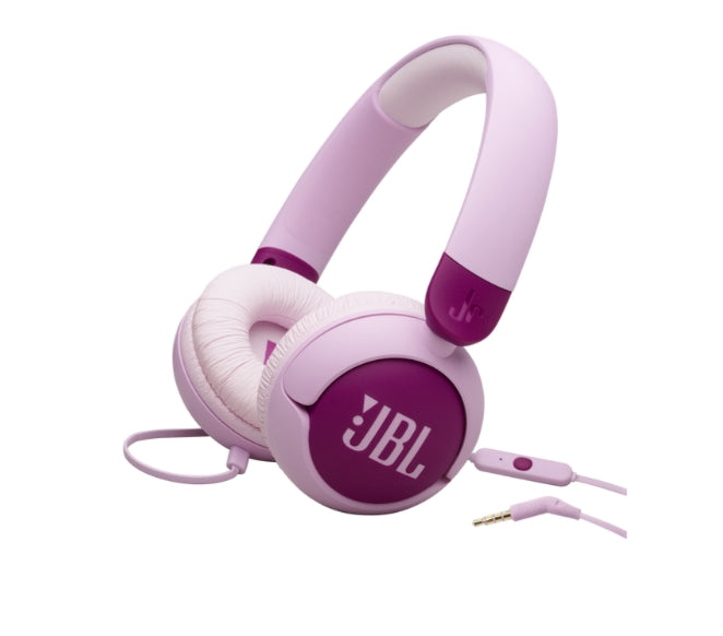 Слушалки JBL JR320 Wired on-ear kids headphones, Purple