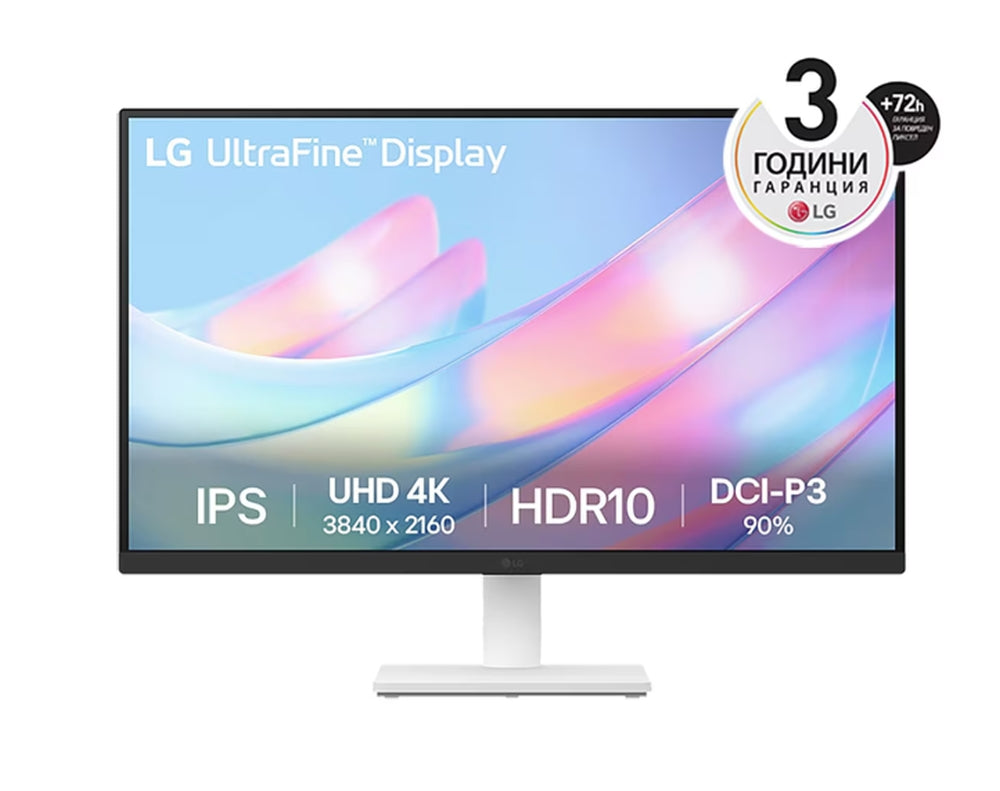 Монитор LG 27US500-W, 27" UHD 4K