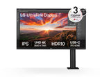 Монитор LG 32UN880K-B, 31.5" UltraFine Ergo 4K