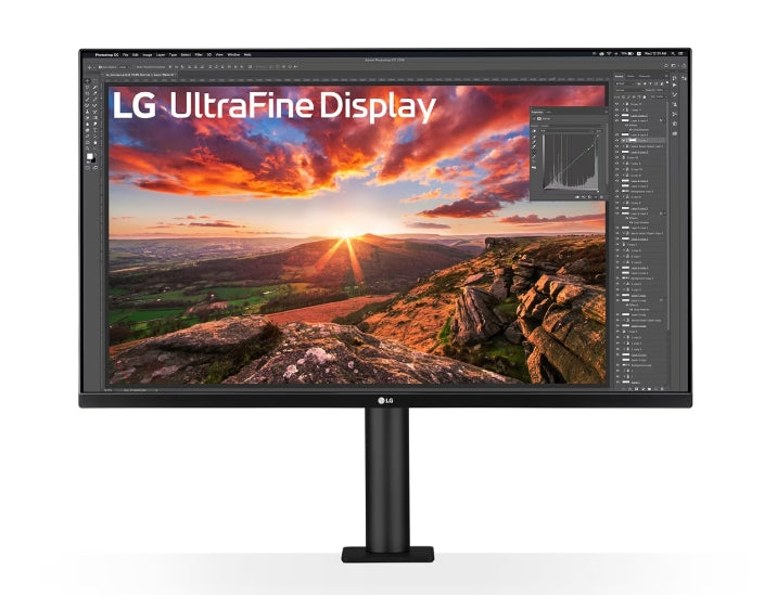 Монитор LG 32UN880K-B, 31.5" UltraFine Ergo 4K