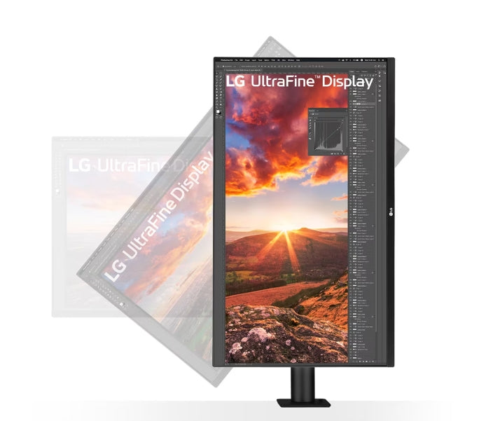 Монитор LG 32UN880K-B, 31.5" UltraFine Ergo 4K