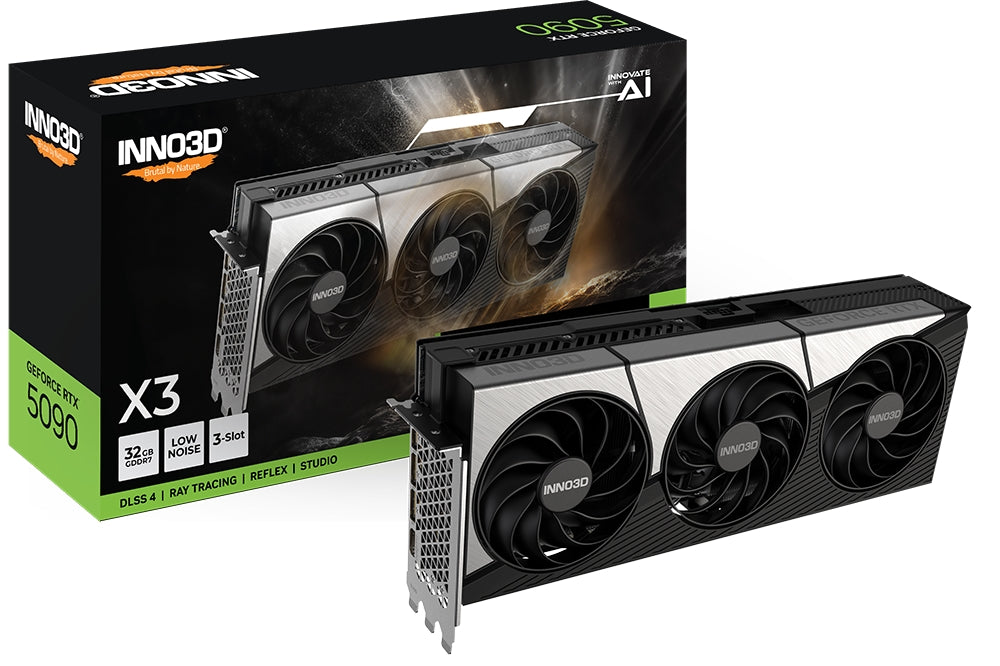 Видео карта Inno3D GeForce RTX 5090 32GB GDDR7 X3