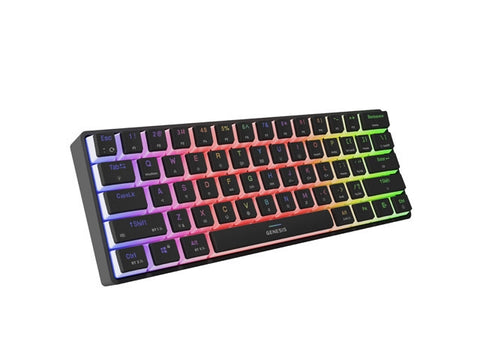 Клавиатура Genesis Mechanical Gaming Keyboard Thor 660 G2 Wireless RGB Backlight BLACK