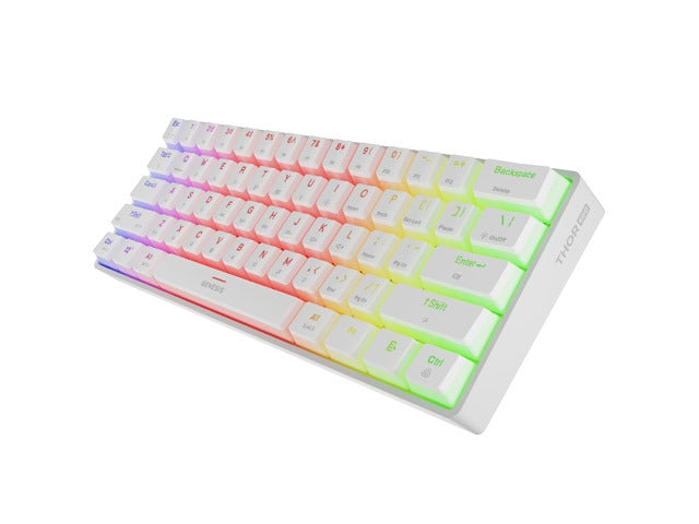 Клавиатура Genesis Mechanical Gaming Keyboard Thor 660 G2 Wireless RGB Backlight WHITE (NKG-2197)
