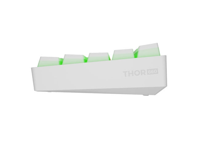Клавиатура Genesis Mechanical Gaming Keyboard Thor 660 G2 Wireless RGB Backlight WHITE (NKG-2197)