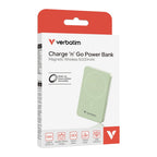 Външна батерия Verbatim Charge 'n' Go Essentials Power Bank Magnetic Wireless 5000mAh (32226)