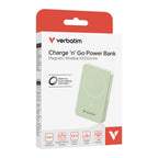 Външна батерия Verbatim Charge 'n' Go Essentials Power Bank Magnetic Wireless 10000mAh (32228)
