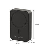 Външна батерия Verbatim Charge 'n' Go Essentials Power Bank Magnetic Wireless 20000mAh (32223)
