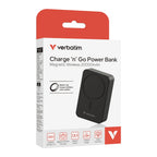 Външна батерия Verbatim Charge 'n' Go Essentials Power Bank Magnetic Wireless 20000mAh (32223)