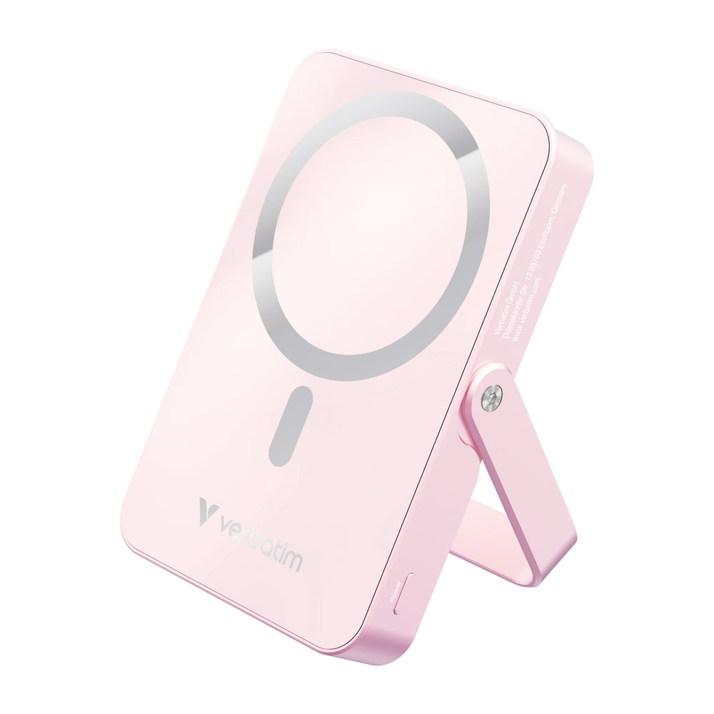 Външна батерия Verbatim Charge 'n' Go Power Bank with Stand Magnetic Wireless 10000mAh (32267)