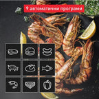 Барбекю Tefal GC774D30 Optigrill 4In1 Inox