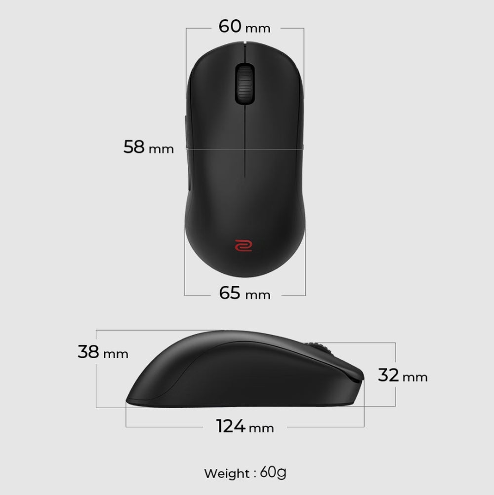 Мишка BenQ ZOWIE U2 Wireless Mouse For Esports