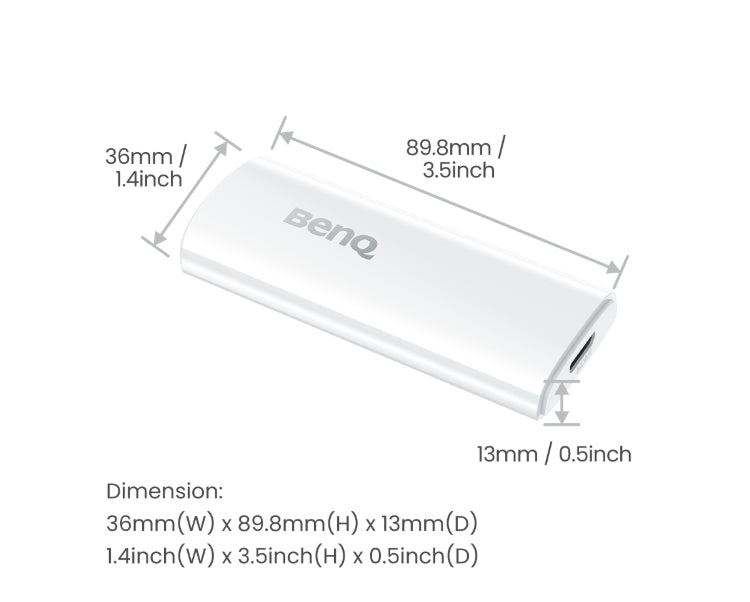 Аксесоар BENQ QS02, Certified Android TV Dongle