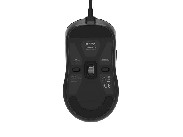 Мишка Fury Gaming Mouse Tanto T4 12000DPI Optical With Software RGB Backlight Black
