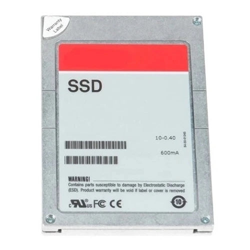 Твърд диск Dell 480GB SSD SATA Read Intensive ISE 6Gbps 512e 2.5in w/3.5in Brkt Cabled