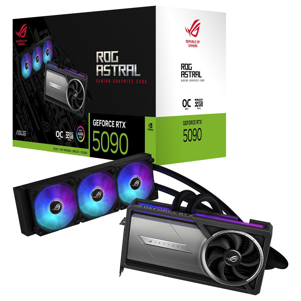 Видео карта Asus ROG Astral LC GeForce RTX 5090 32GB GDDR7 OC