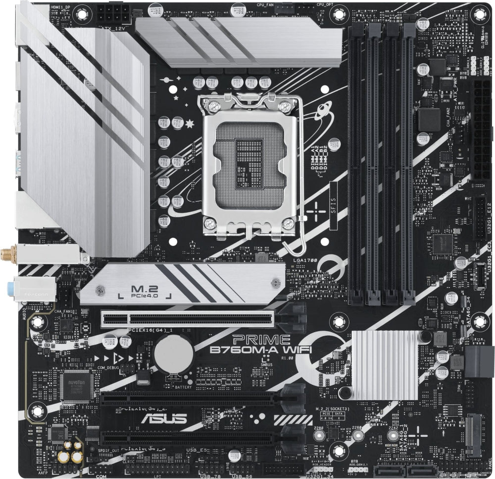 Дънна платка Asus Prime B760M-A Wi-Fi