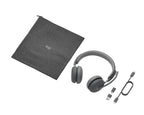 Слушалки Logitech Zone Wireless 2 Headset, Teams, GRAPHITE