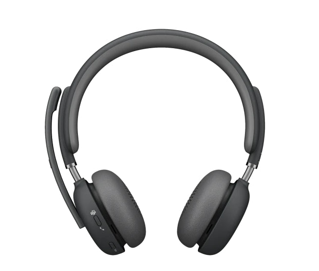 Слушалки Logitech Zone Wireless 2 Headset, Teams, GRAPHITE