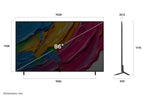 Телевизор LG 86QNED80A3A, 86" 4K QNED HDR Smart TV
