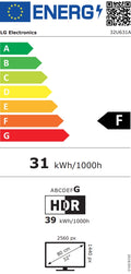 Монитор LG 32U631A-B, 31.5" QHD LED AG