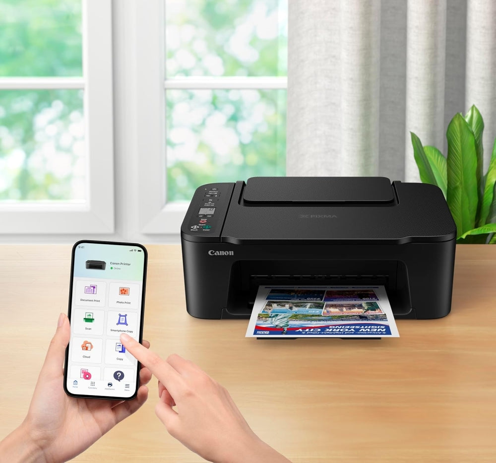 Мастилоструйно многофункционално устройство Canon PIXMA TS3750i All-In-One, Black