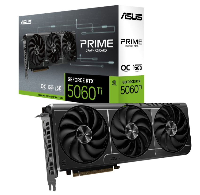 Видео карта Asus Prime GeForce RTX 5060 Ti 16GB GDDR7 OC