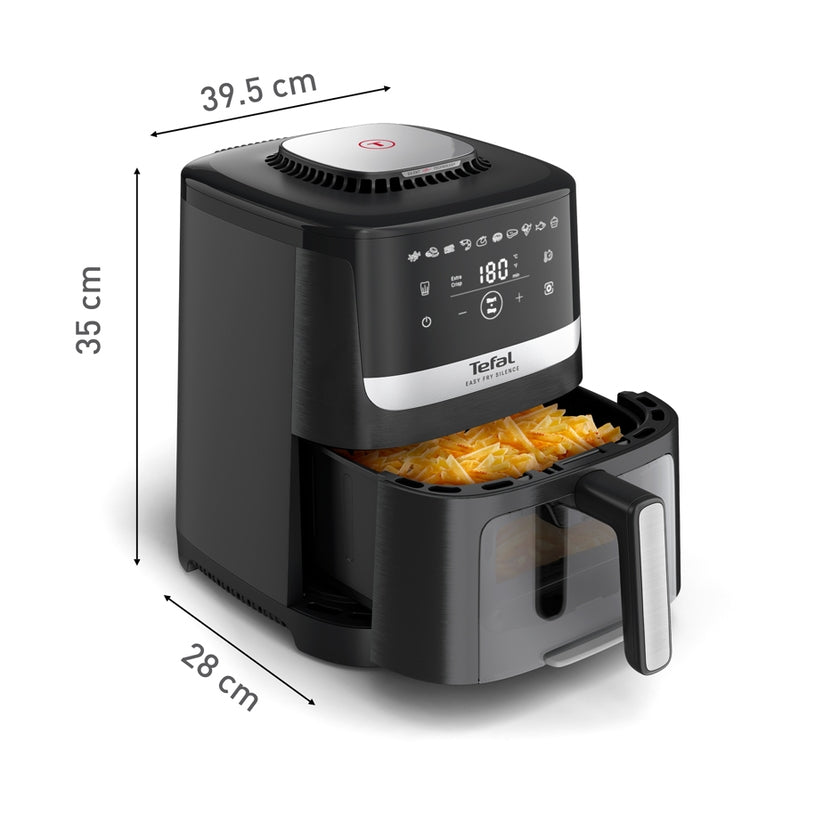 Уред за здравословно готвене Tefal EY5568E0 Fry Easy Fry Silence Vision Xl