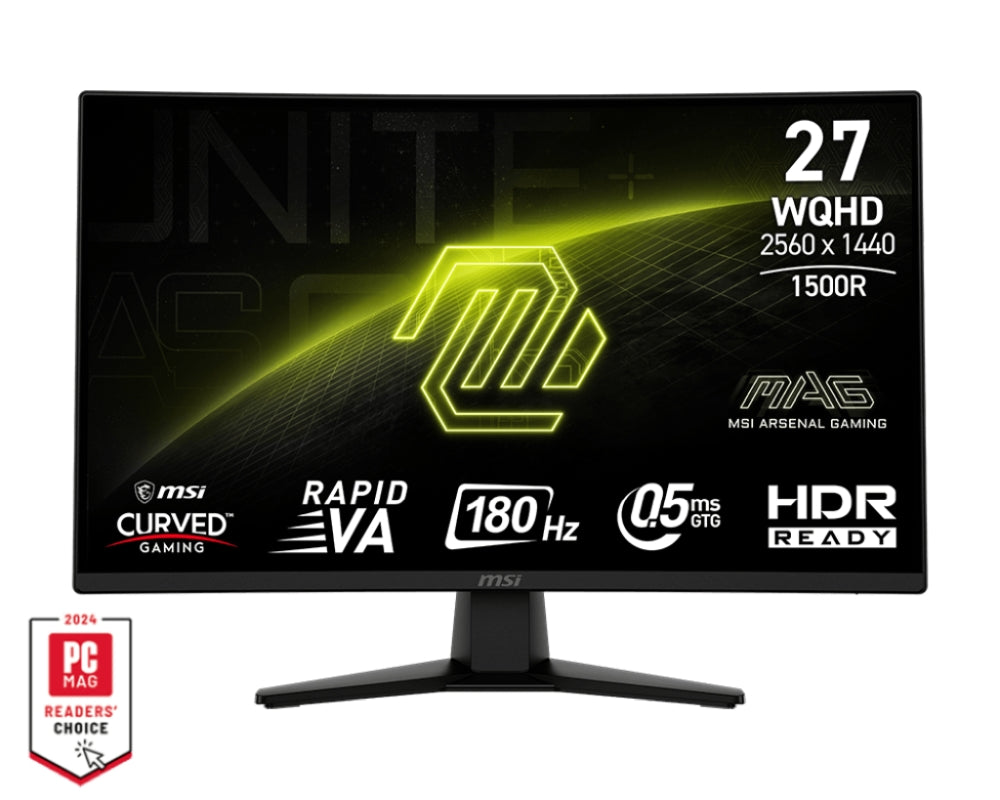 Монитор MSI MAG 274CQF, 27", 0.5ms (9S6-3CE31T-007)