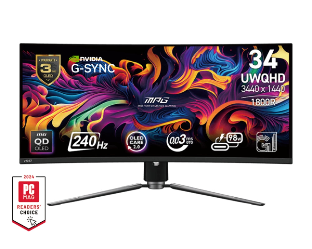 Монитор MSI MPG 341CQPX QD-OLED